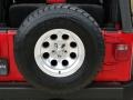 2004 Flame Red Jeep Wrangler X 4x4  photo #20