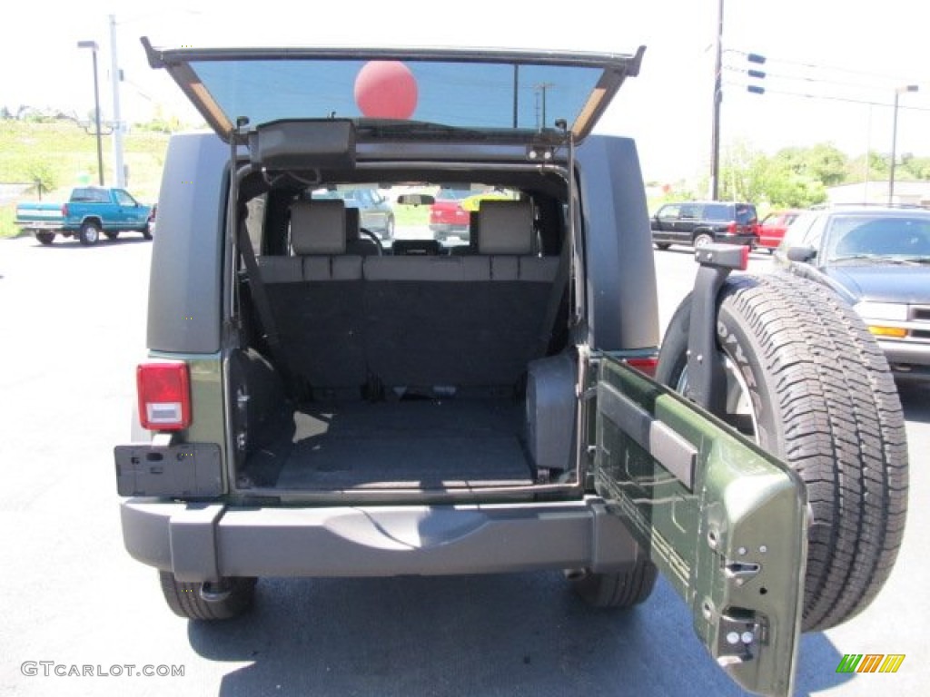 2009 Wrangler Unlimited X 4x4 - Jeep Green Metallic / Dark Slate Gray/Medium Slate Gray photo #7