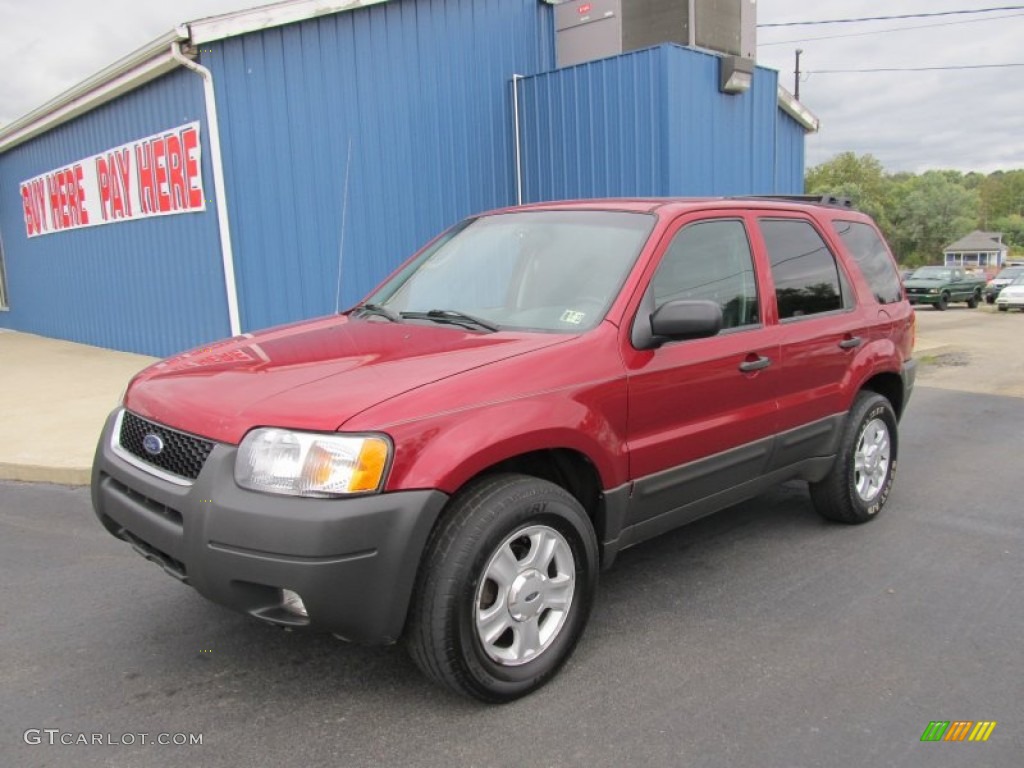 2003 Escape XLT V6 4WD - Redfire Metallic / Medium Dark Flint photo #1