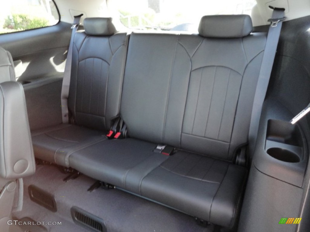 Ebony Interior 2012 Buick Enclave AWD Photo #56295546
