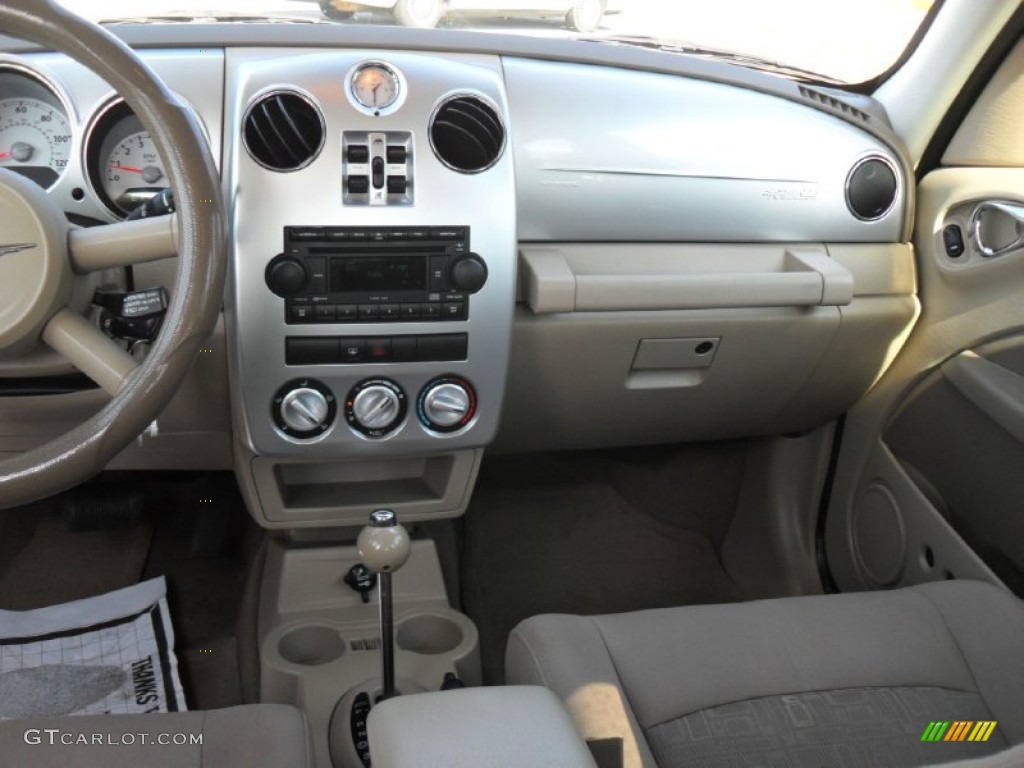 2006 Chrysler PT Cruiser Touring Pastel Pebble Beige Dashboard Photo #56295895