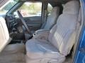 Medium Gray 2000 Chevrolet Blazer ZR2 4x4 Interior Color