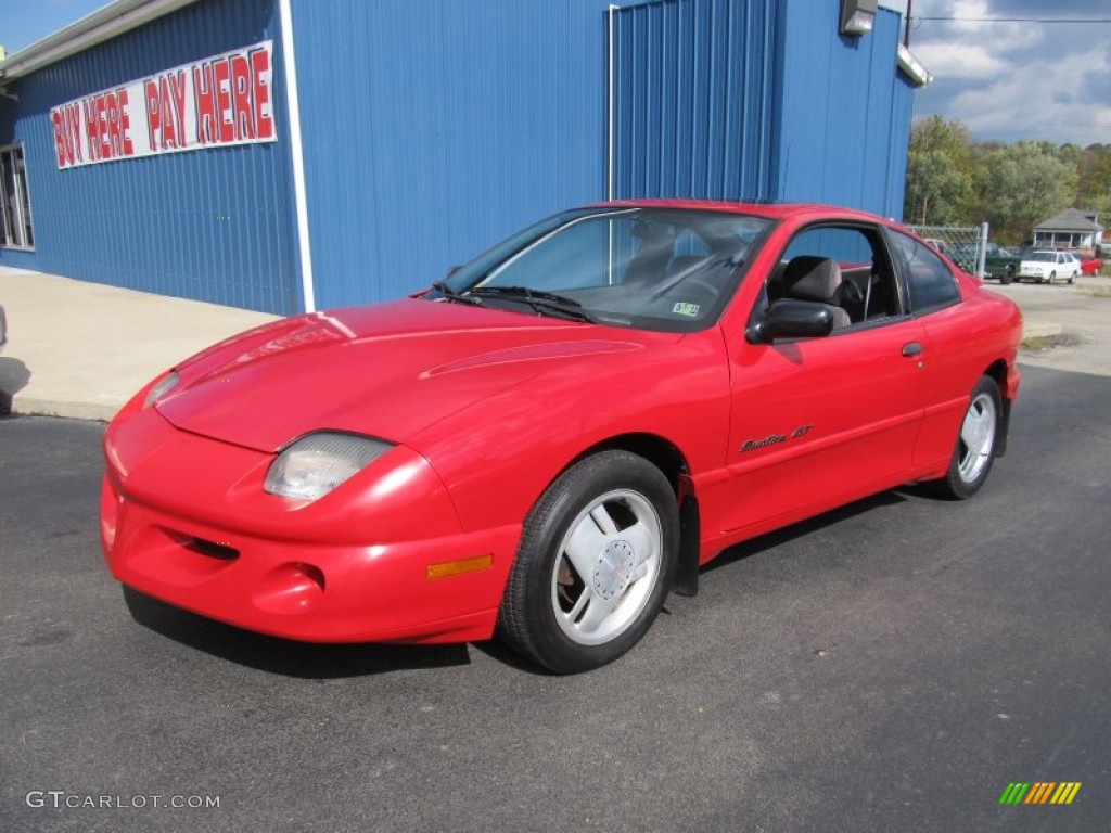 1999 Sunfire GT Coupe - Bright Red / Graphite photo #1
