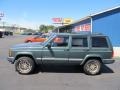 2000 Medium Fern Green Metallic Jeep Cherokee Sport 4x4  photo #2