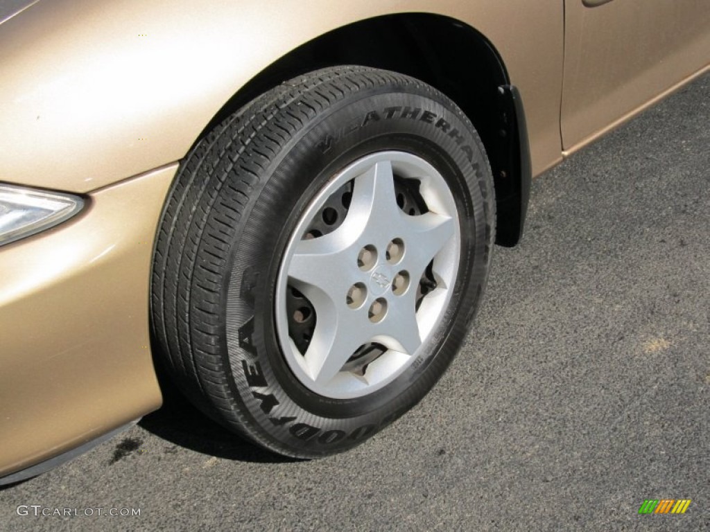 2000 Cavalier Coupe - Medium Sunset Gold Metallic / Neutral photo #7
