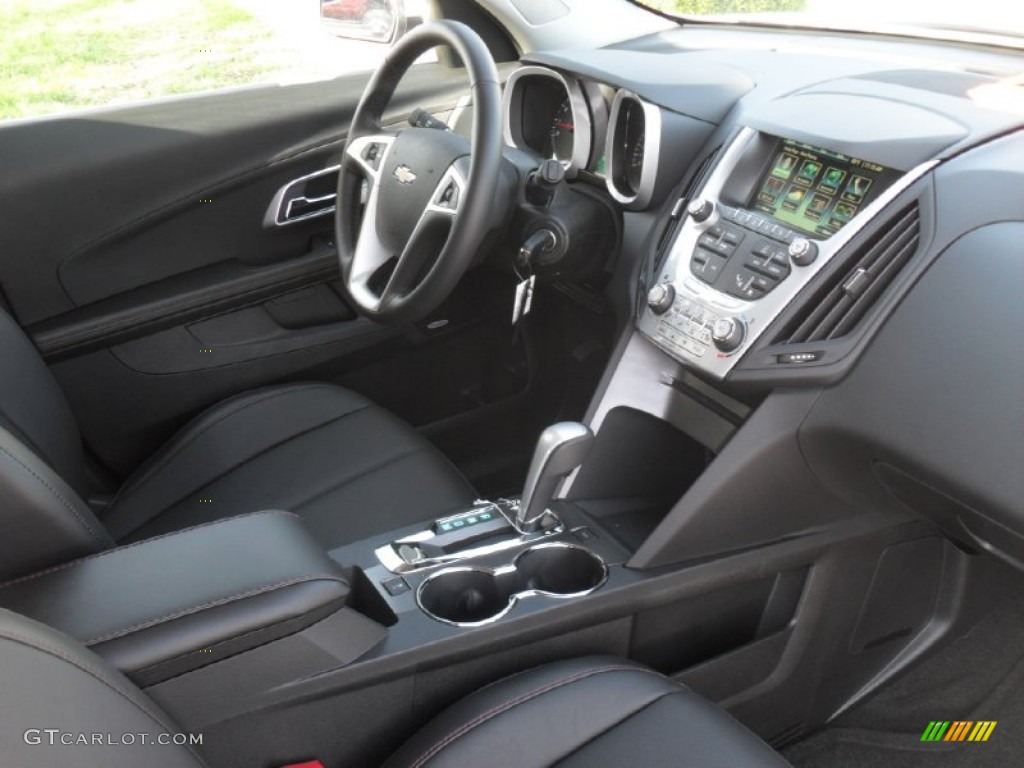 2012 Chevrolet Equinox LT Jet Black Dashboard Photo #56297961