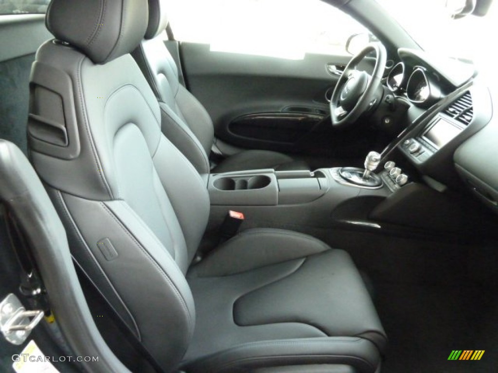 Black Interior 2012 Audi R8 5.2 FSI quattro Photo #56297973
