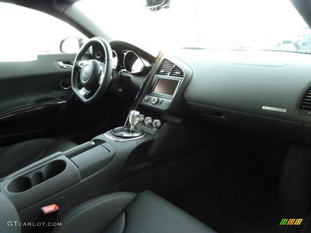 2012 Audi R8 5.2 FSI quattro Black Dashboard Photo #56297988