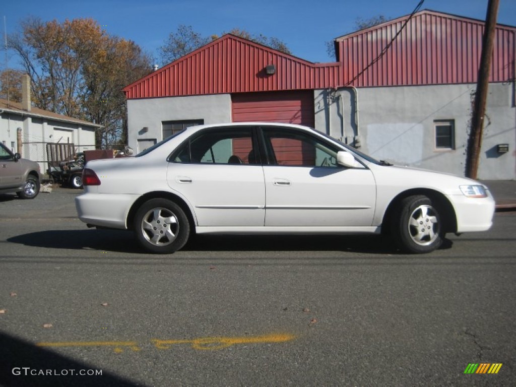 1999 Accord EX Sedan - Taffeta White / Ivory photo #4