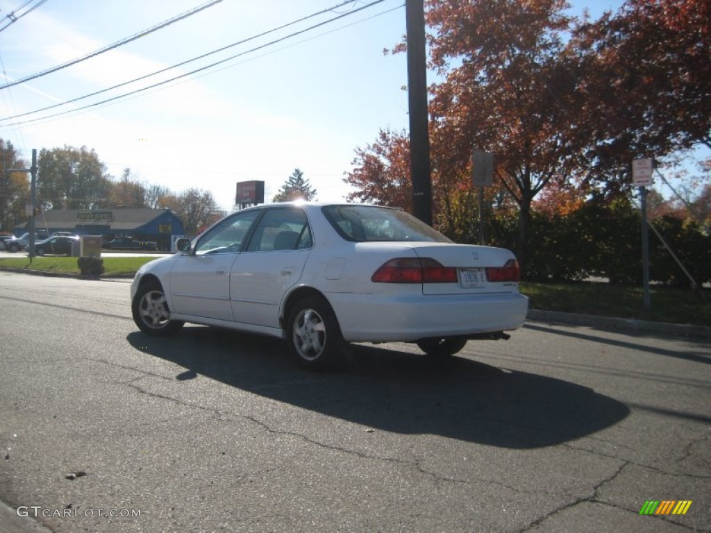 1999 Accord EX Sedan - Taffeta White / Ivory photo #7