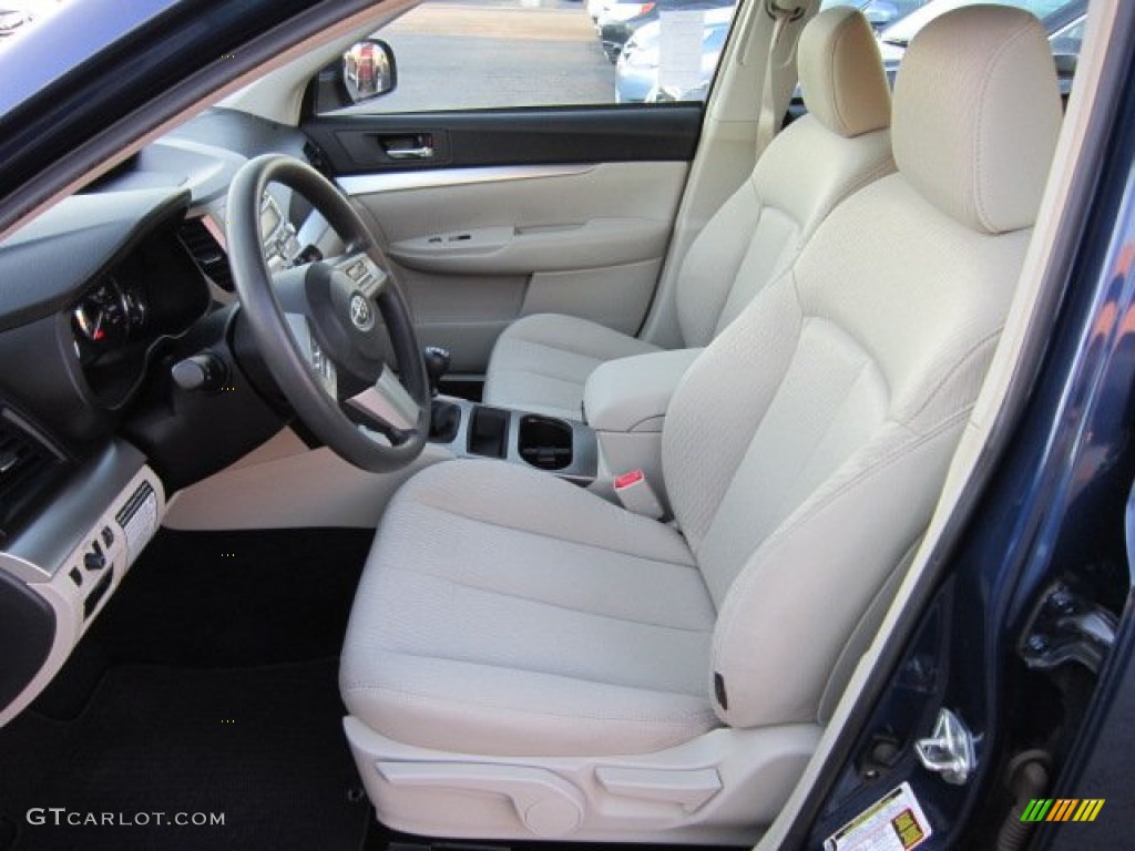 Warm Ivory Interior 2010 Subaru Outback 2.5i Wagon Photo #56299239