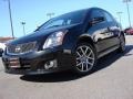 Super Black 2007 Nissan Sentra SE-R Spec V
