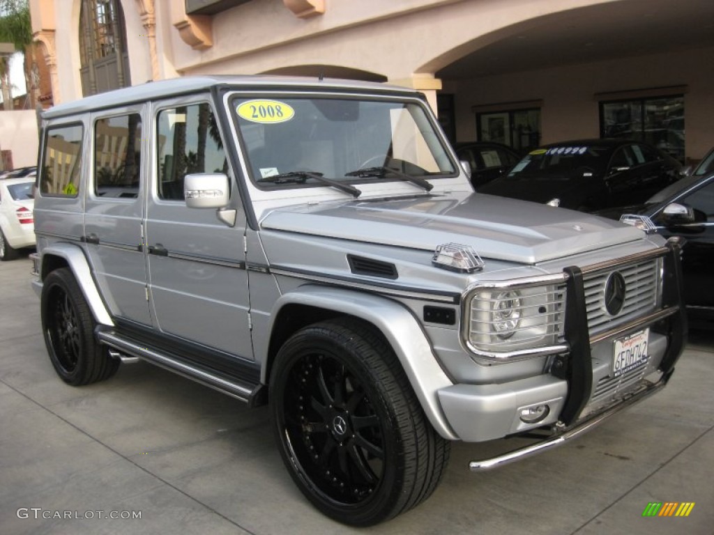 Iridium Silver Metallic 2008 Mercedes-Benz G 55 AMG Exterior Photo #56300550