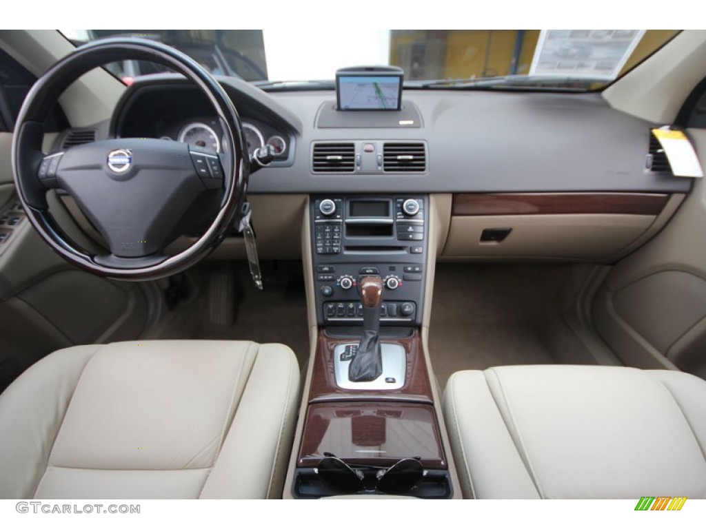 2012 Volvo XC90 3.2 Beige Dashboard Photo #56301247