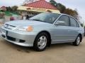 2003 Opal Silver Blue Metallic Honda Civic Hybrid Sedan  photo #5
