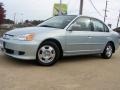 2003 Opal Silver Blue Metallic Honda Civic Hybrid Sedan  photo #24