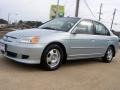 2003 Opal Silver Blue Metallic Honda Civic Hybrid Sedan  photo #28