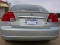 2003 Opal Silver Blue Metallic Honda Civic Hybrid Sedan  photo #32