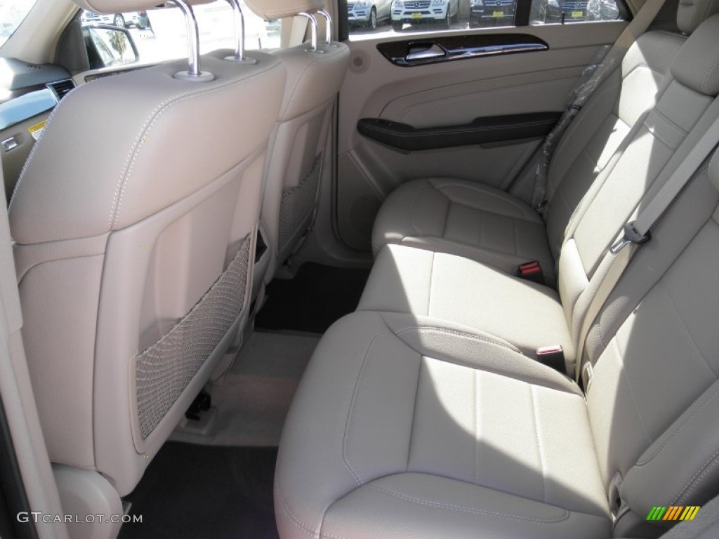 Almond Beige Interior 2012 Mercedes-Benz ML 350 4Matic Photo #56302606