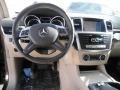 Almond Beige 2012 Mercedes-Benz ML 350 4Matic Dashboard