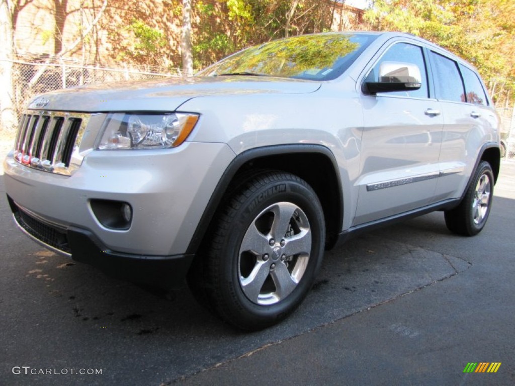 2011 Grand Cherokee Limited - Bright Silver Metallic / Black photo #1