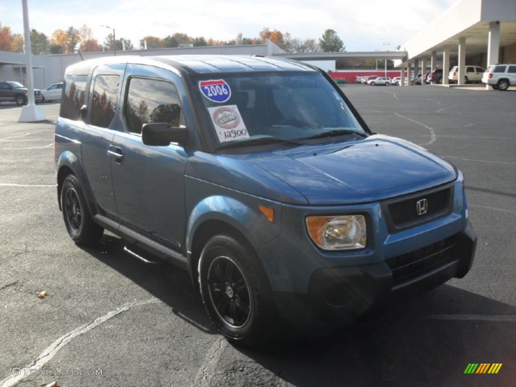 2006 Element EX-P AWD - Atomic Blue Metallic / Black/Gray photo #5