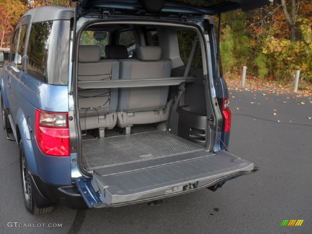 2006 Element EX-P AWD - Atomic Blue Metallic / Black/Gray photo #18
