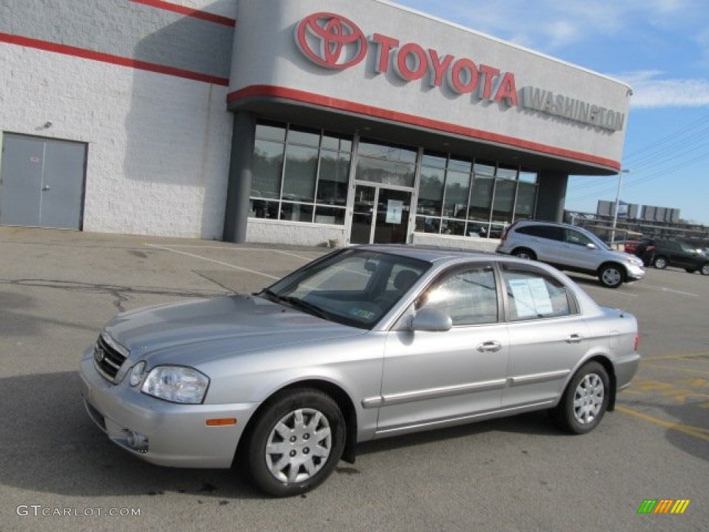 2005 Optima LX - Diamond Silver / Gray photo #1