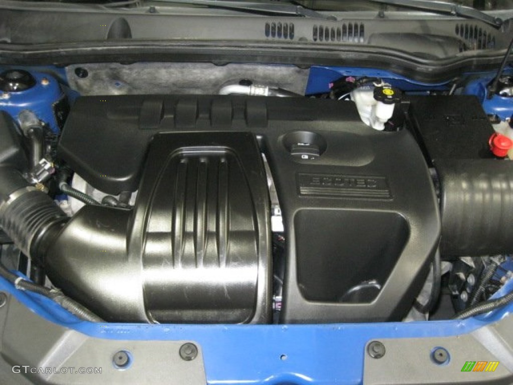 2008 Cobalt LS Sedan - Blue Flash Metallic / Gray photo #7