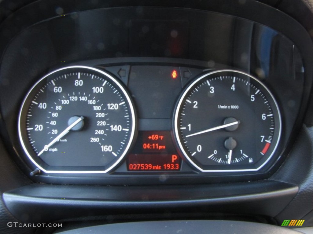 2010 BMW 1 Series 128i Coupe Gauges Photo #56305440
