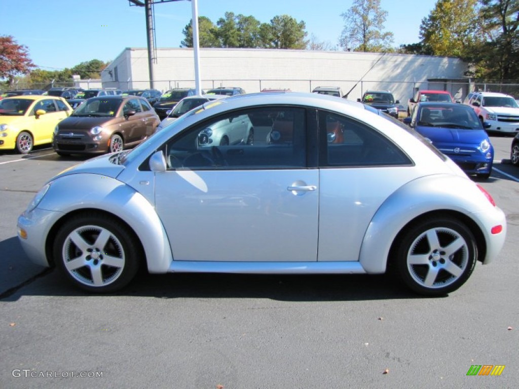 Reflex Silver Metallic 2002 Volkswagen New Beetle GLS 1.8T Coupe Exterior Photo #56306505