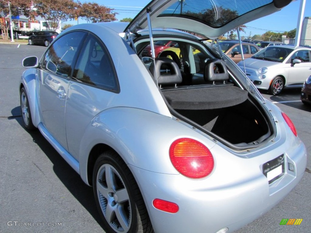 2002 New Beetle GLS 1.8T Coupe - Reflex Silver Metallic / Black photo #12