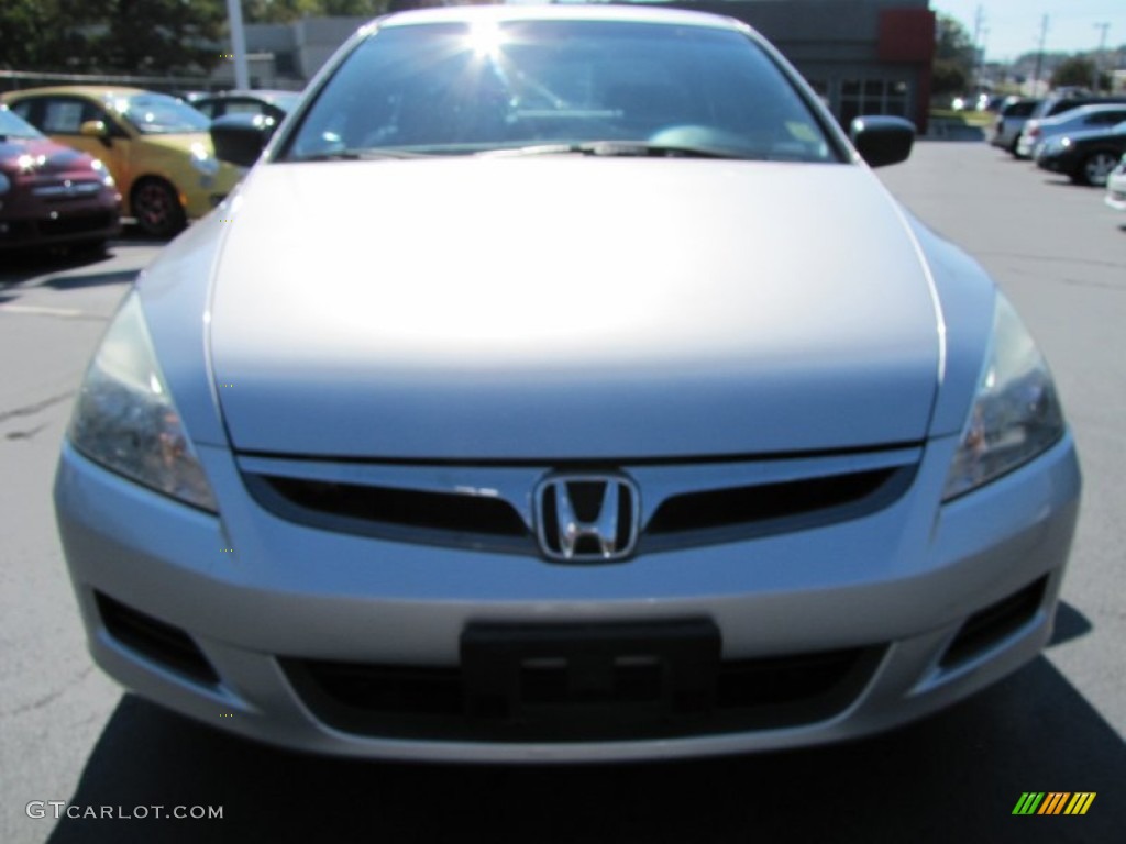 2006 Accord Value Package Sedan - Alabaster Silver Metallic / Black photo #8