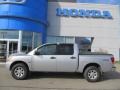 2004 Radiant Silver Nissan Titan XE Crew Cab 4x4  photo #2