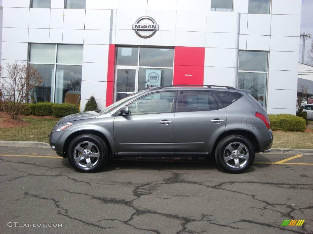 2005 Murano SL AWD - Platinum Metallic / Cafe Latte photo #3