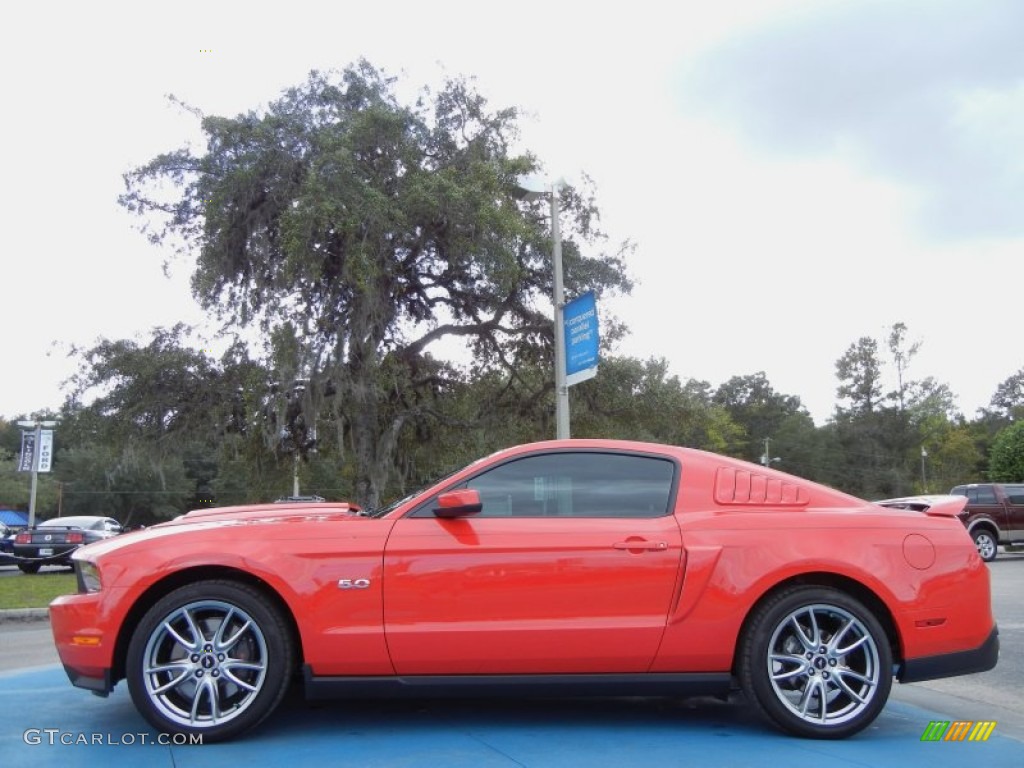 2012 Mustang GT Coupe - Race Red / Charcoal Black photo #2