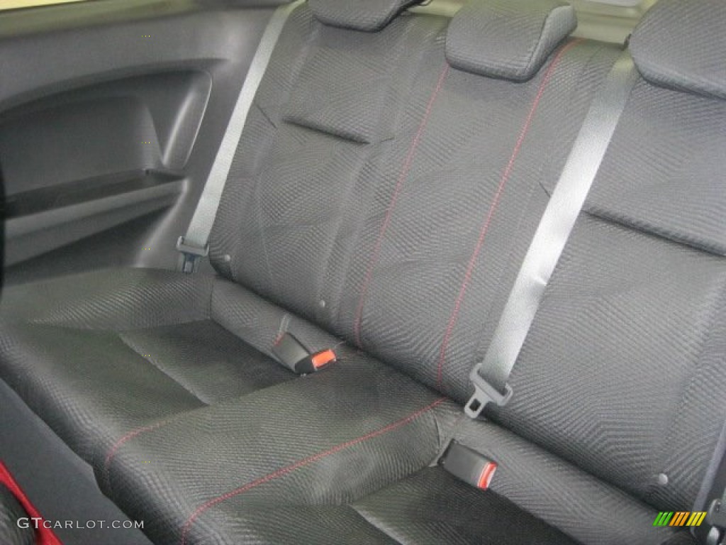 Black Interior 2012 Honda Civic Si Coupe Photo #56308596