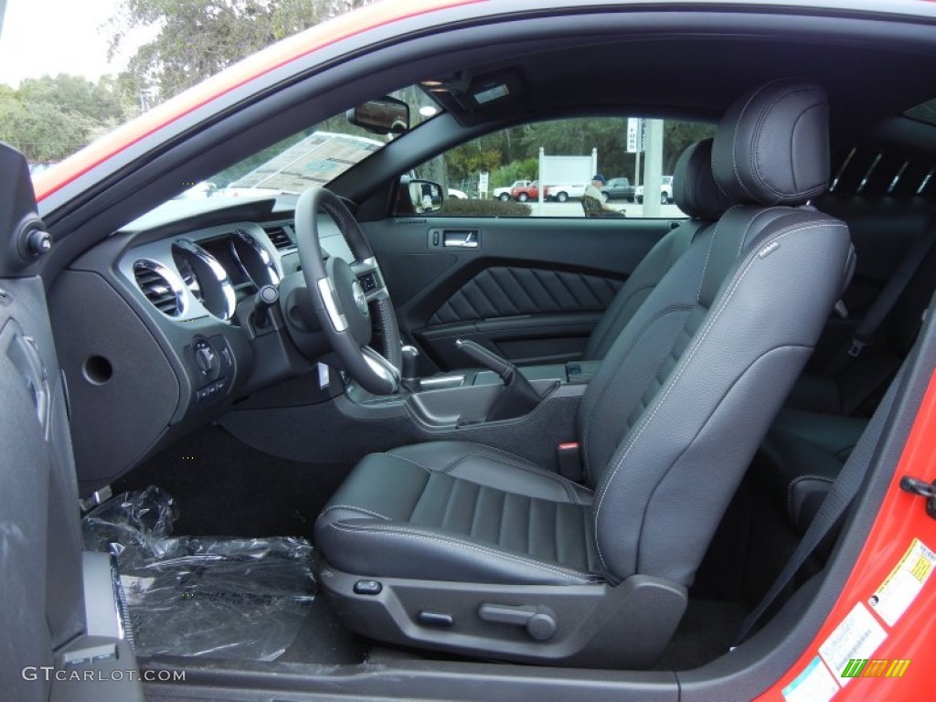 2012 Mustang GT Coupe - Race Red / Charcoal Black photo #5