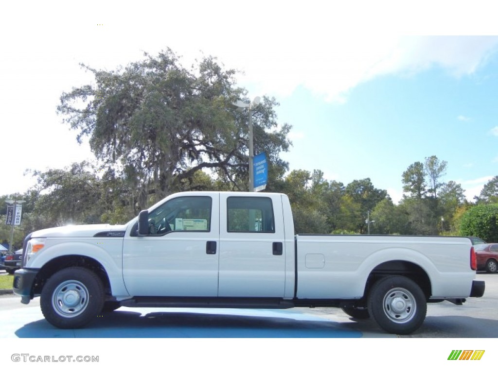 Oxford White 2012 Ford F250 Super Duty XL Crew Cab Exterior Photo #56309385