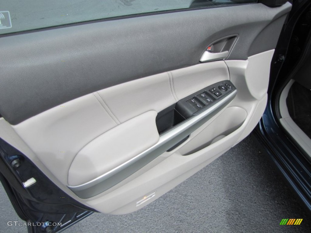 2010 Accord EX-L V6 Sedan - Royal Blue Pearl / Gray photo #11