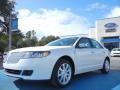 2012 White Platinum Metallic Tri-Coat Lincoln MKZ FWD  photo #1