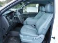 Steel Gray Interior Photo for 2011 Ford F150 #56310168