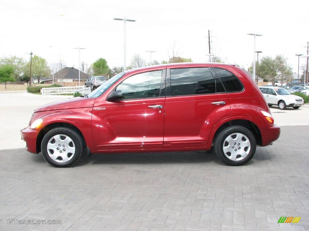 2006 PT Cruiser Touring - Inferno Red Crystal Pearl / Pastel Pebble Beige photo #4