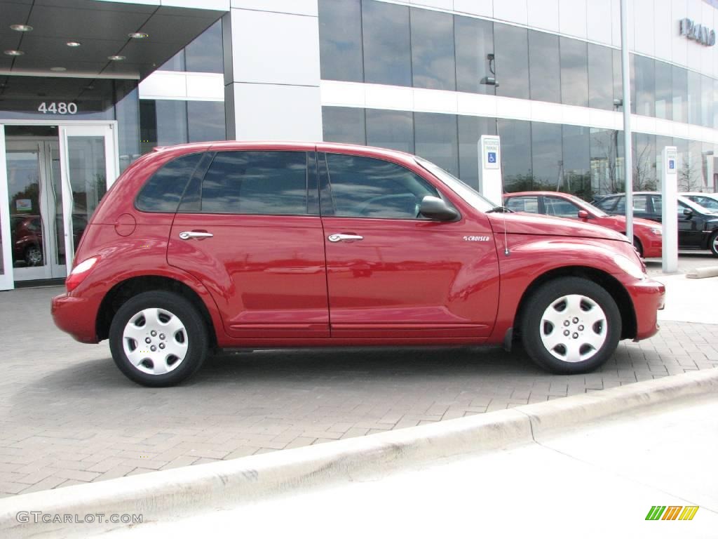 2006 PT Cruiser Touring - Inferno Red Crystal Pearl / Pastel Pebble Beige photo #8