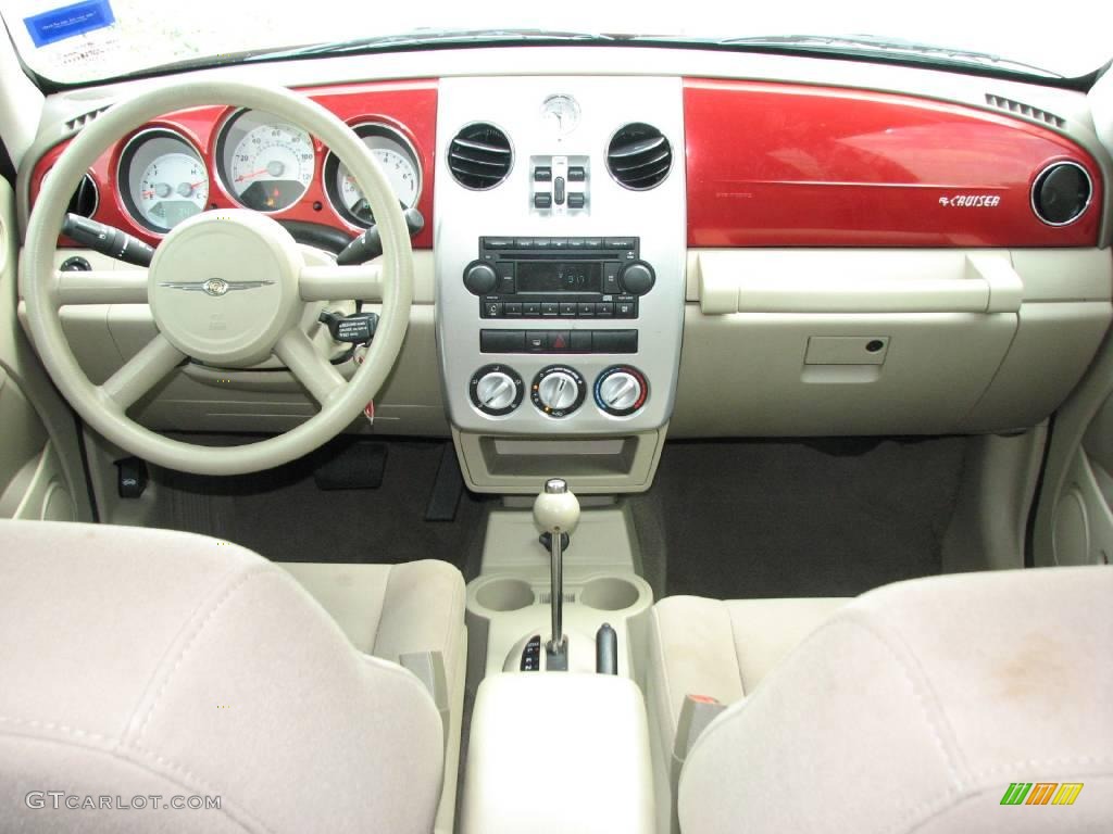2006 PT Cruiser Touring - Inferno Red Crystal Pearl / Pastel Pebble Beige photo #13