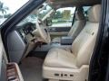 2008 Ford Expedition Charcoal Black/Camel Interior Interior Photo