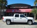 2007 Summit White Chevrolet Silverado 1500 LT Crew Cab  photo #1