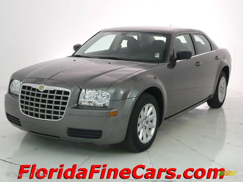 2008 300 LX - Dark Titanium Metallic / Dark Slate Gray photo #1