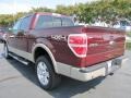 2009 Royal Red Metallic Ford F150 Lariat SuperCrew 4x4  photo #3