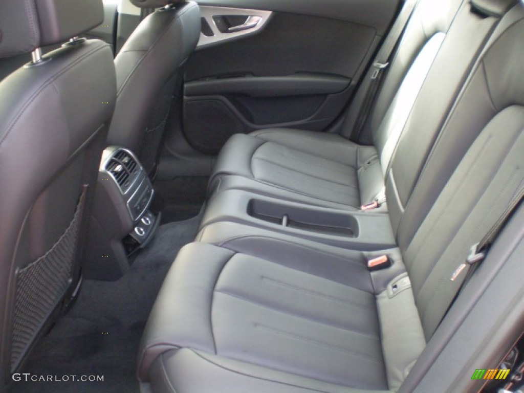 Black Interior 2012 Audi A7 3.0T quattro Premium Photo #56315257